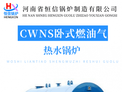 CWNS卧式燃气热水锅炉